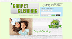 Desktop Screenshot of occarpetcleaninginfo.com